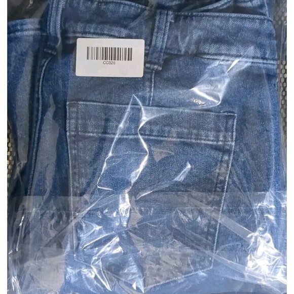 Gap '70s Flare Jeans Womens 10/30R Blue Stretch Button Pockets High Rise - Picture 9 of 9